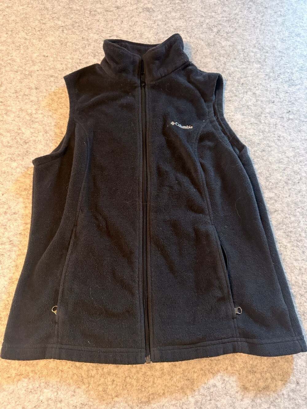 Columbia Women's Benton Springs Fleece Vest Black Size Large